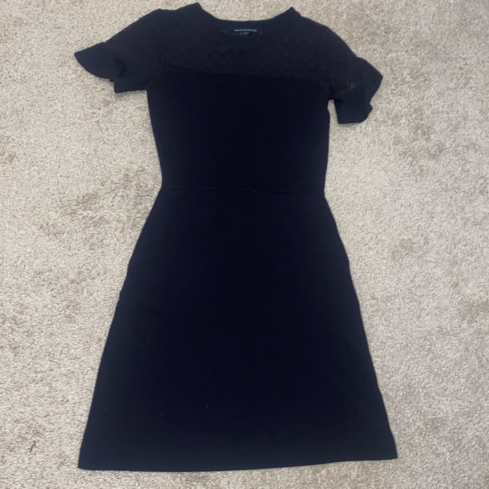 French Connection Navy Sweater Dress